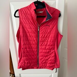 Peter Millar Vibrant Pink Quilted Vest